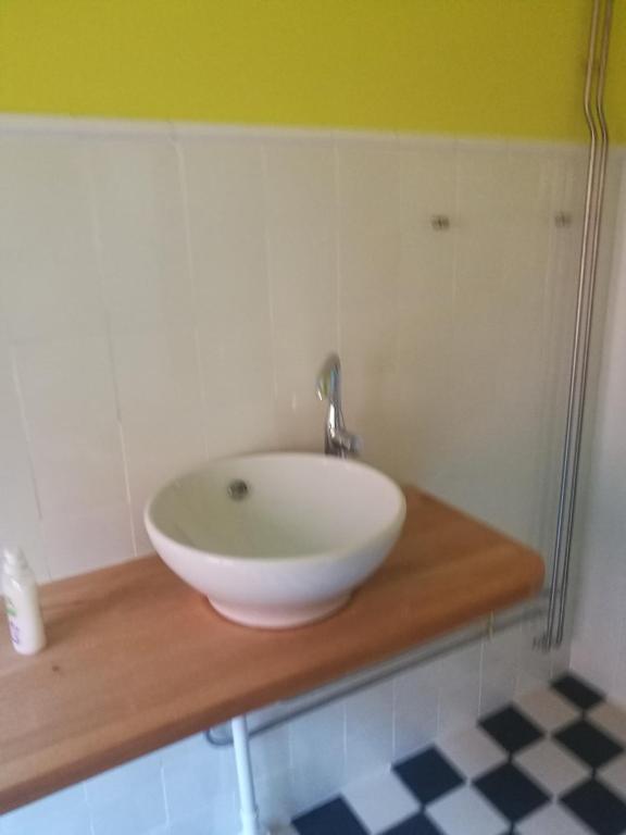 Koupelna v ubytování Kjobing Manor