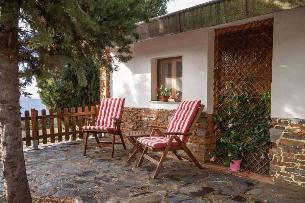 Patio alebo iná vonkajšia časť ubytovania El Paraje del Chef