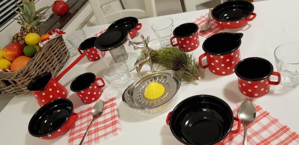 Jídlo v apartmánu nebo okolí