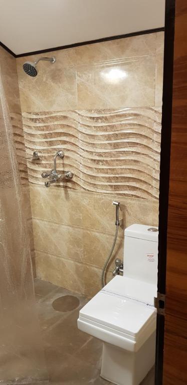Koupelna v ubytování Hotel Rushabh Home