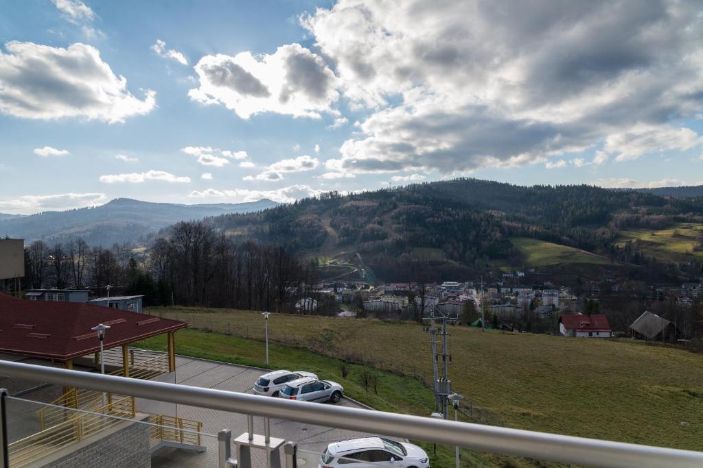 Nespecifikovaný výhled na hory nebo výhled na hory při pohledu z apartmánu