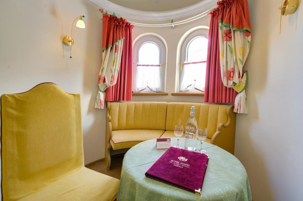 Istumisnurk majutusasutuses Boutique-Hotel Bauer