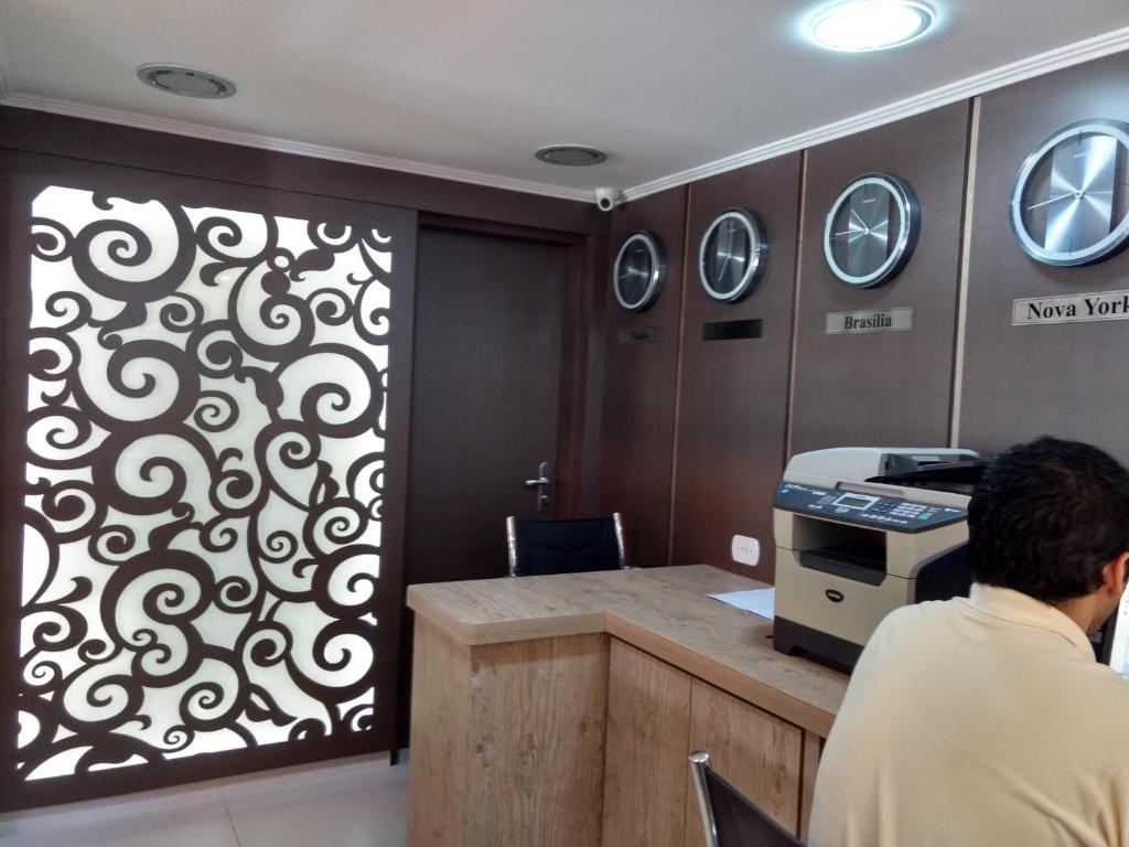 Vstupní hala nebo recepce v ubytování Hotel Palacio