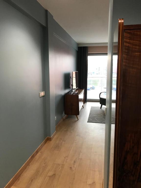 TV a/nebo společenská místnost v ubytování Silesia Apartment Eliza