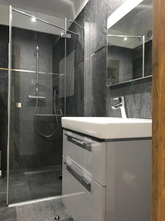 Koupelna v ubytování Silesia Apartment Eliza