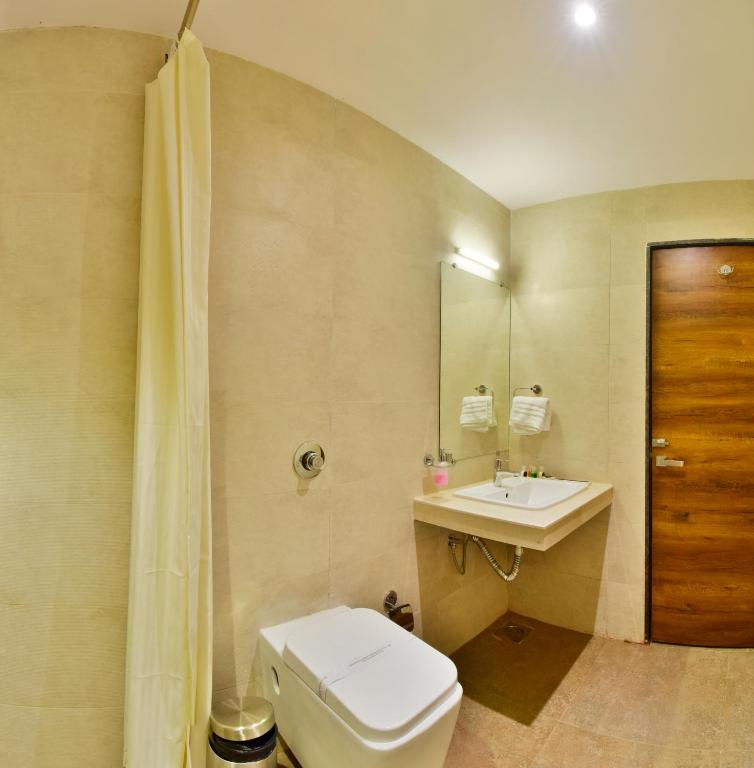 Koupelna v ubytování Aura One Hotel