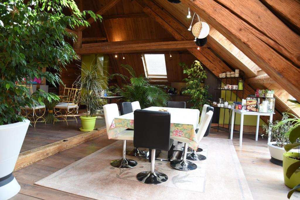 Posezení v ubytování Les jardins d'armance