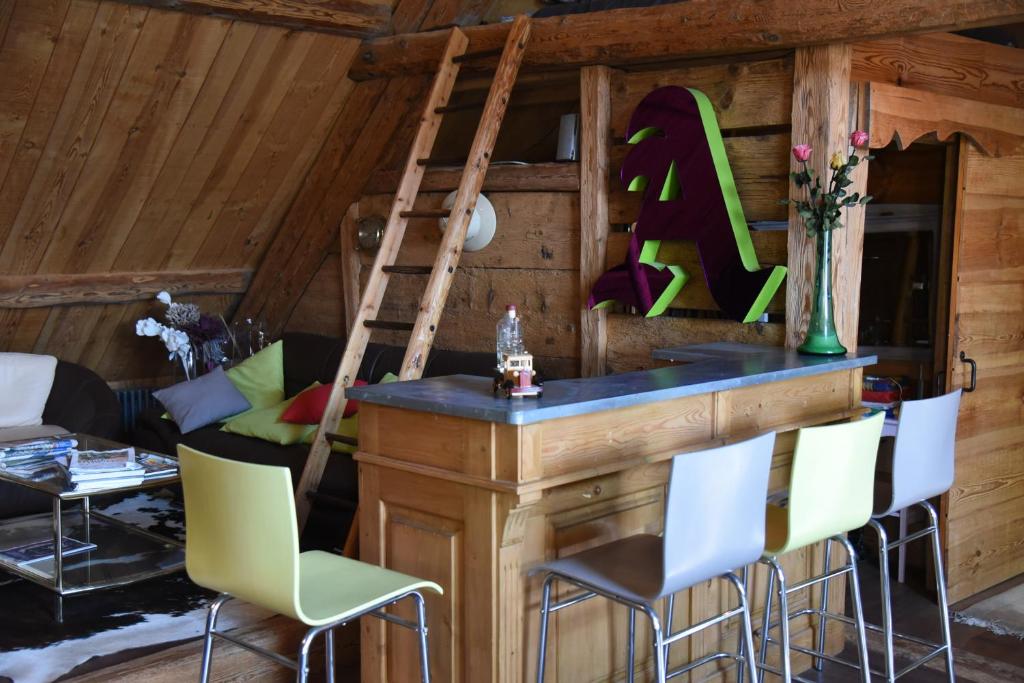 Posezení v ubytování Les jardins d'armance
