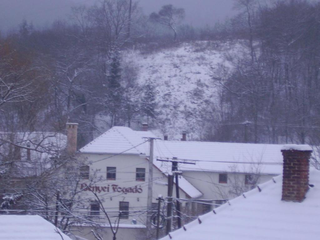 Obiekt Bényei Fogadó Panzió és Étterem zimą