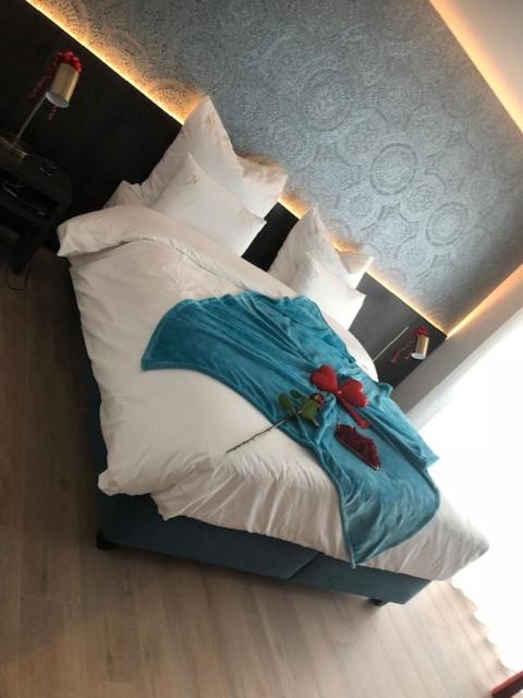 Postel nebo postele na pokoji v ubytování B&B Sasput