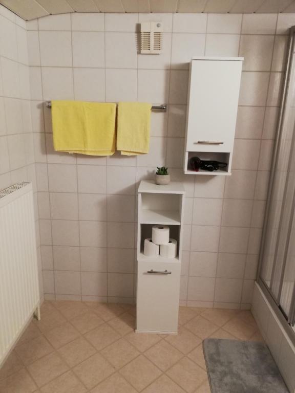 Kuchyň nebo kuchyňský kout v ubytování Haus Bergsicht