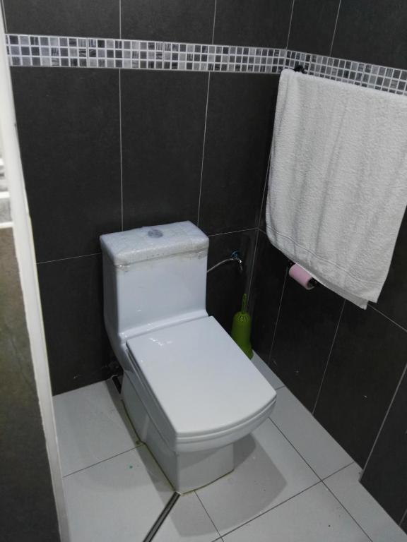Koupelna v ubytování Residencial Casa da Luz