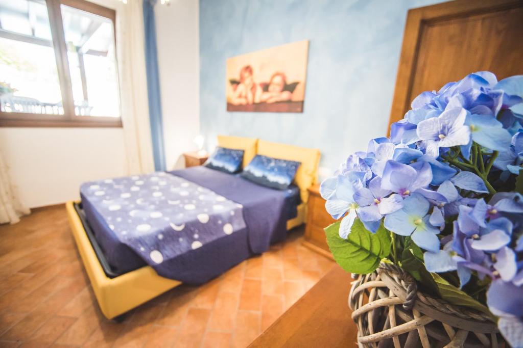 Postel nebo postele na pokoji v ubytování ATENA