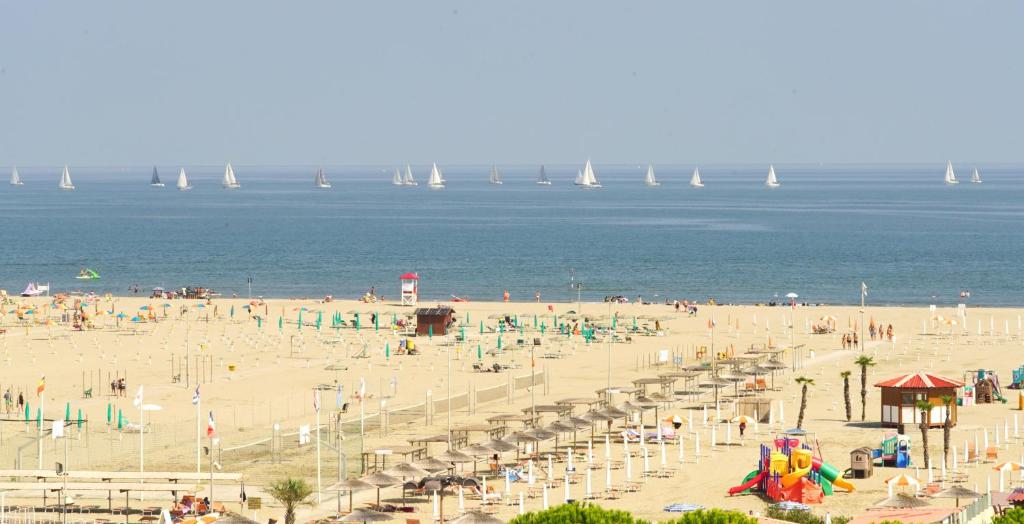 Plaża w willi lub w pobliżu