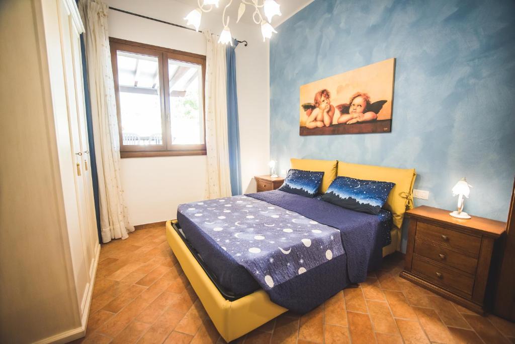 Postel nebo postele na pokoji v ubytování ATENA