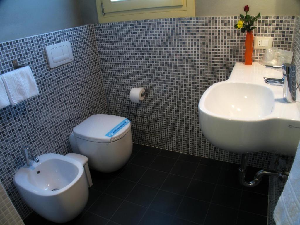 Koupelna v ubytování 6 Porte Guesthouse