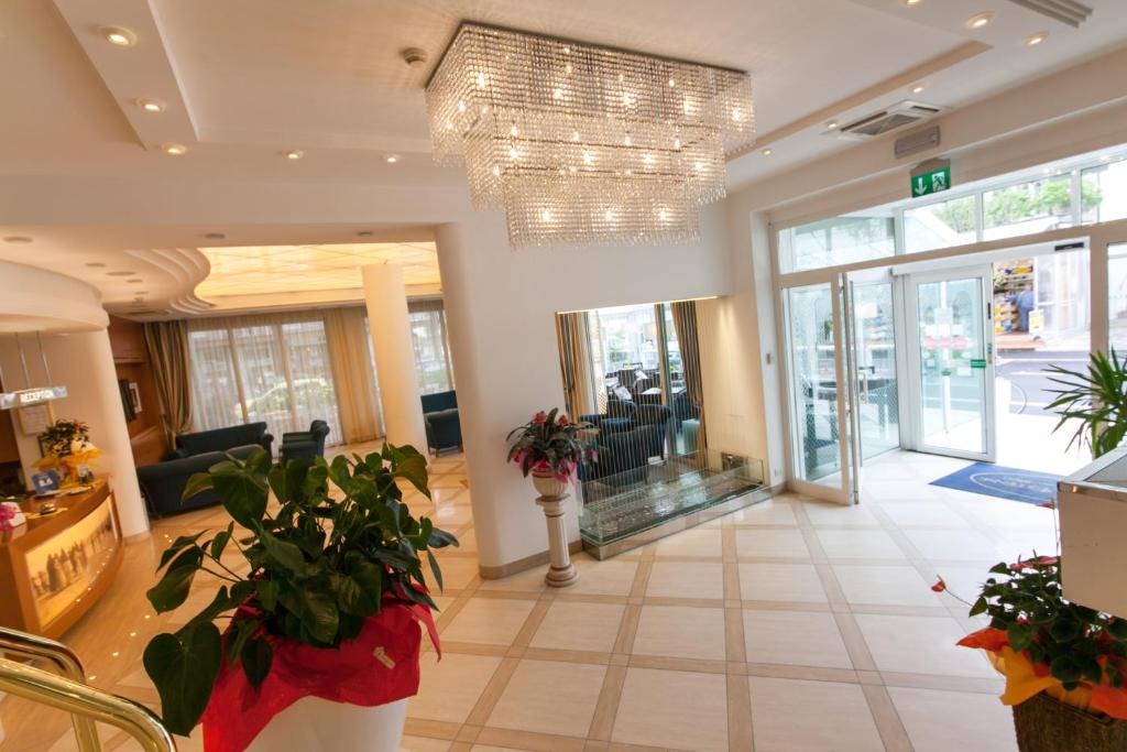 Vstupní hala nebo recepce v ubytování Hotel Estense