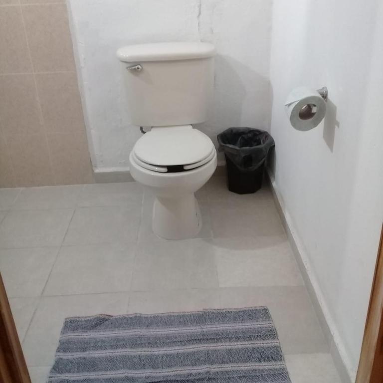 Koupelna v ubytování Hotel Chaac Calakmul