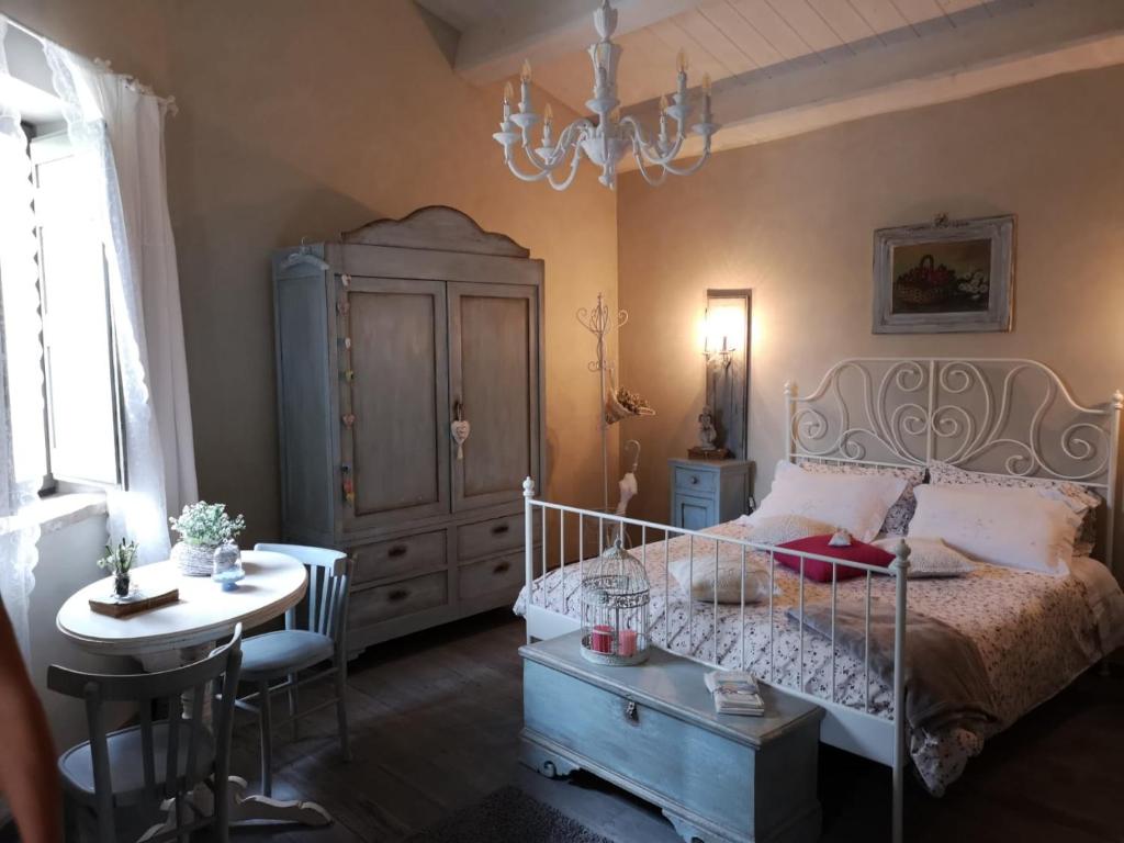 A bed or beds in a room at B&B Col di Piagge