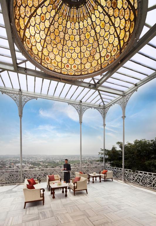 Posezení v ubytování Taj Falaknuma Palace