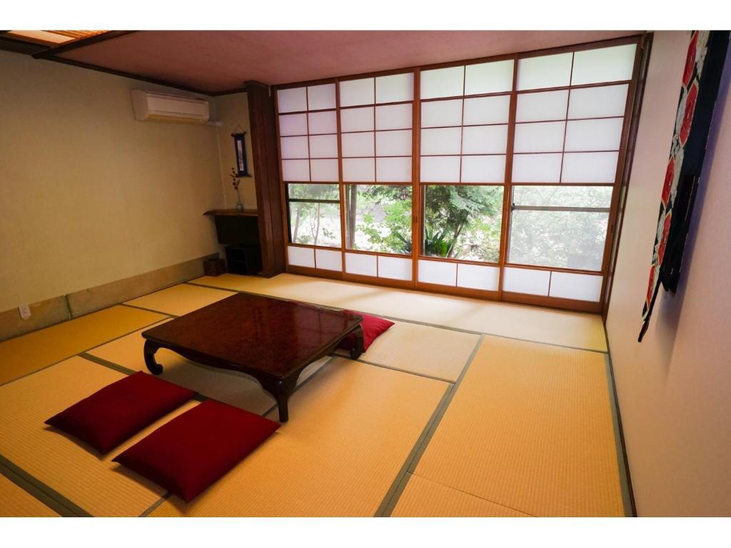 Istumisnurk majutusasutuses Onsen Yado Mizuguchi