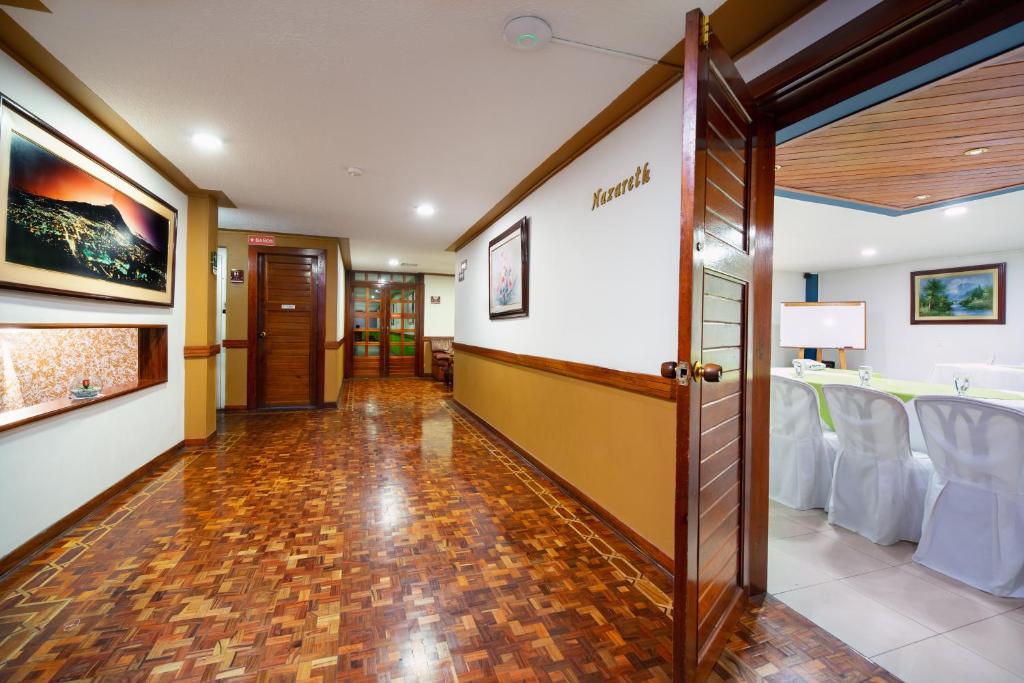 TV a/nebo společenská místnost v ubytování Hotel Don Saul