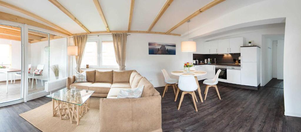 Istumisnurk majutusasutuses K05 Fischerkaten LENI max 3 Pers