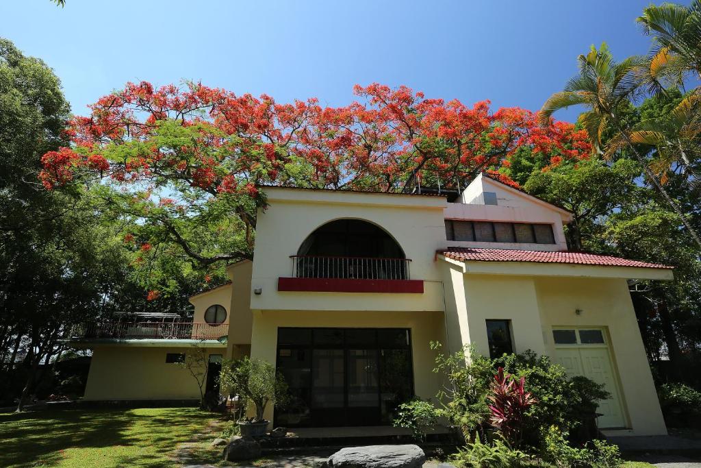 Zahrada ubytování Meinong Yun Shanju Homestay