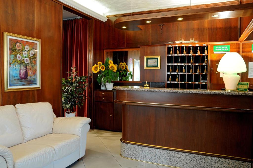 Posezení v ubytování Hotel Rosy