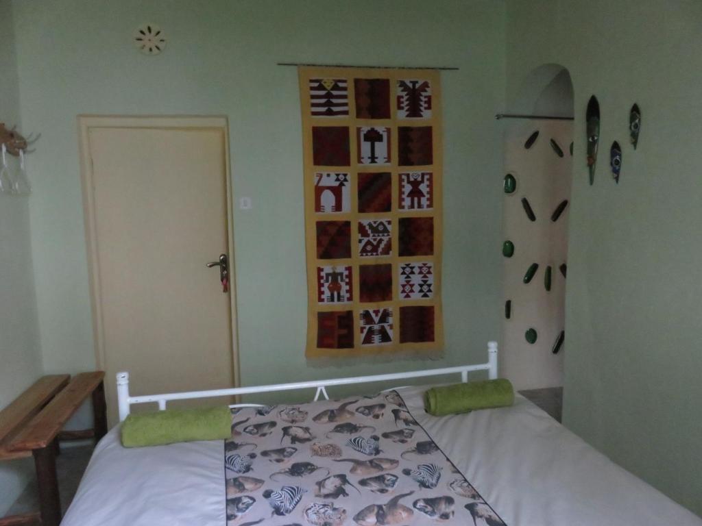Letto o letti in una camera di Aloepark Art Hotel