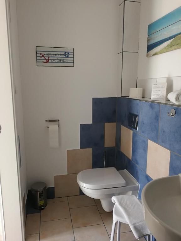 Posezení v ubytování Apartmenthaus in Walle