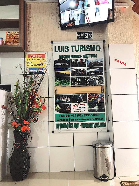 Certifikát, hodnocení, plakát nebo jiný dokument vystavený v ubytování Hotel Fortaleza III Manaus