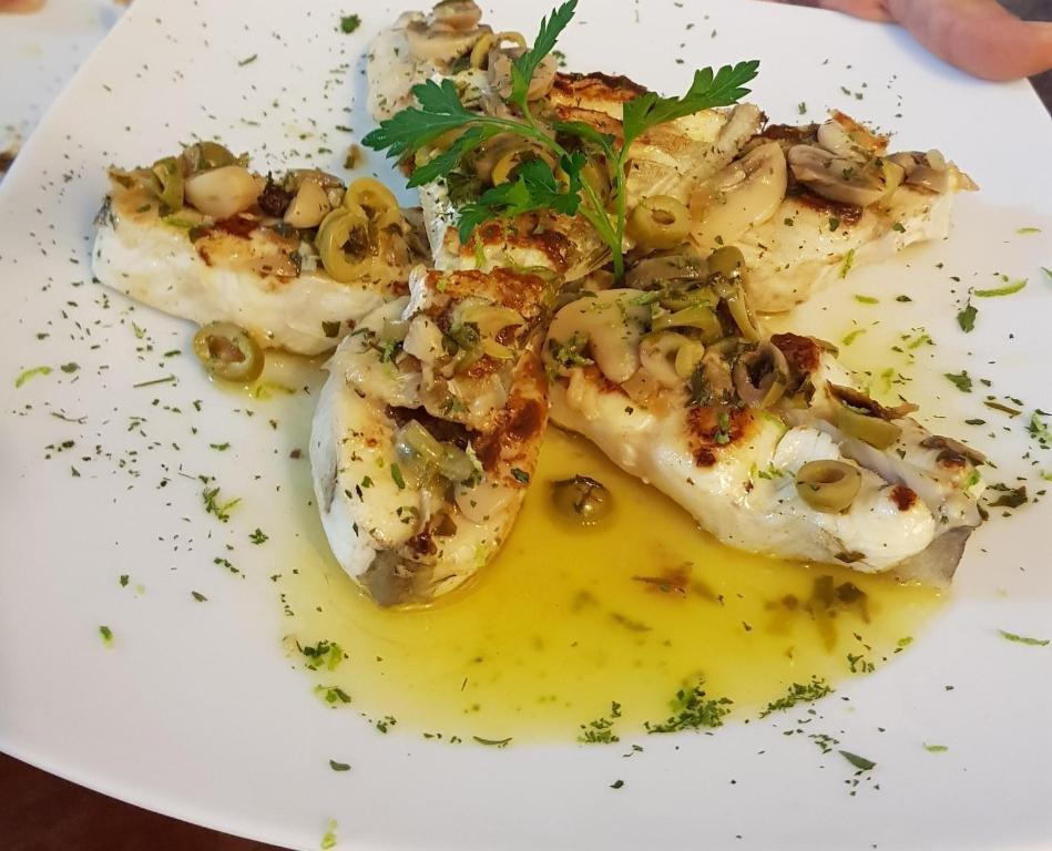 Comida in lodge ou em algum lugar perto