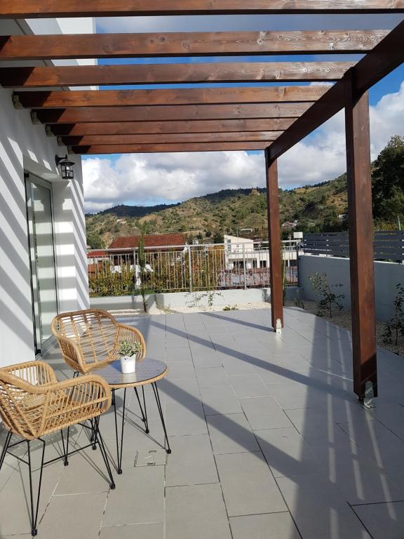 Nespecifikovaný výhled na hory nebo výhled na hory při pohledu z apartmánu