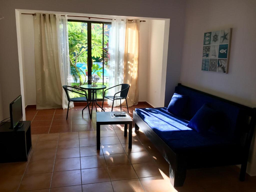 Posezení v ubytování Coral Blanco Hotel