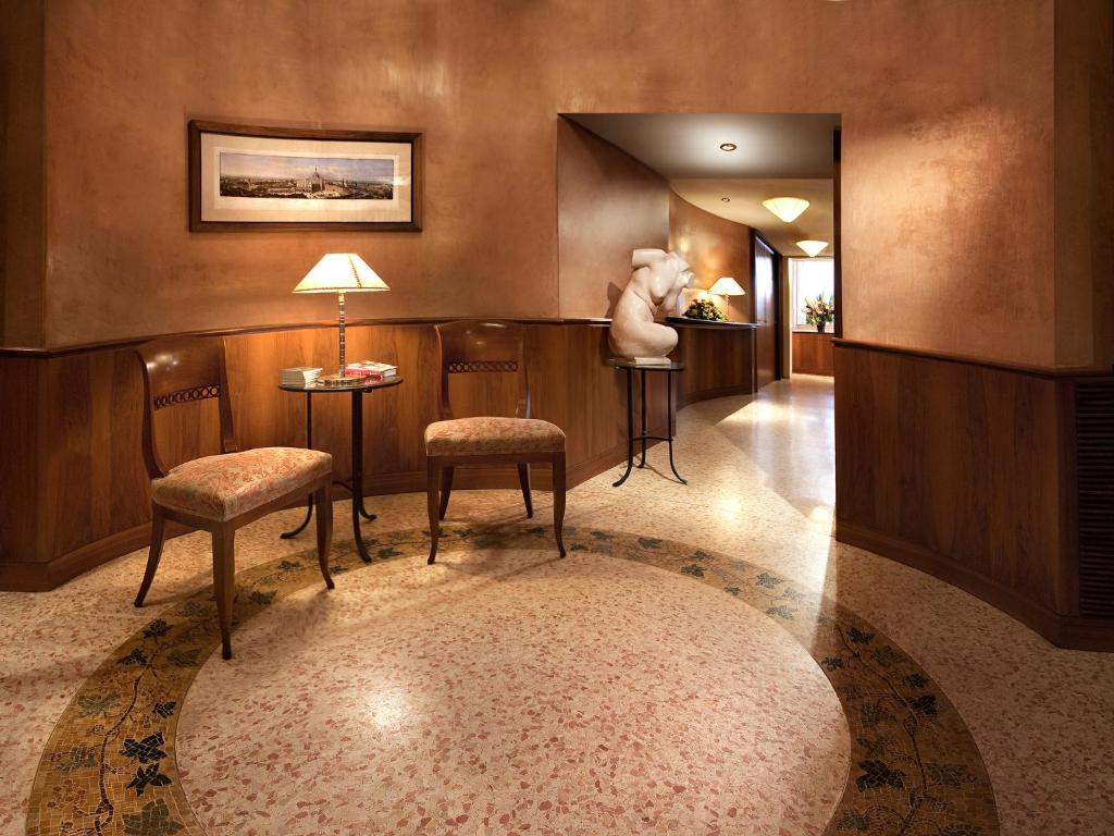 Zona d'estar a Hotel Cavour