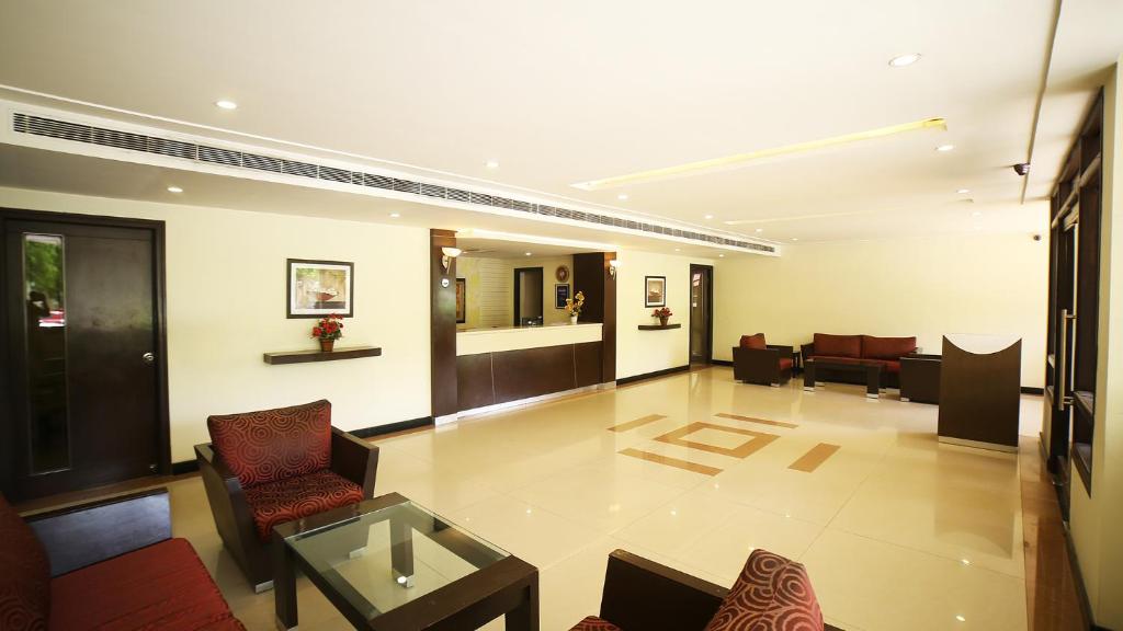 Posezení v ubytování Hotel Rajavihar