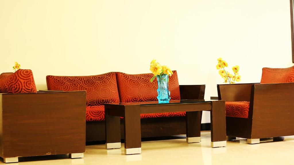 Posezení v ubytování Hotel Rajavihar