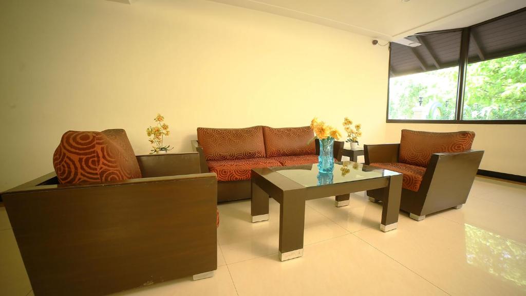 Posezení v ubytování Hotel Rajavihar