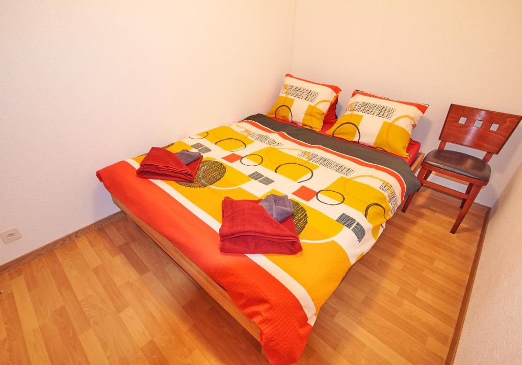 Letto o letti in una camera di Golden River