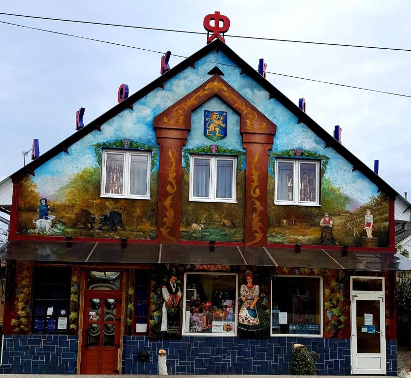Budova, kde se bed and breakfast nachází