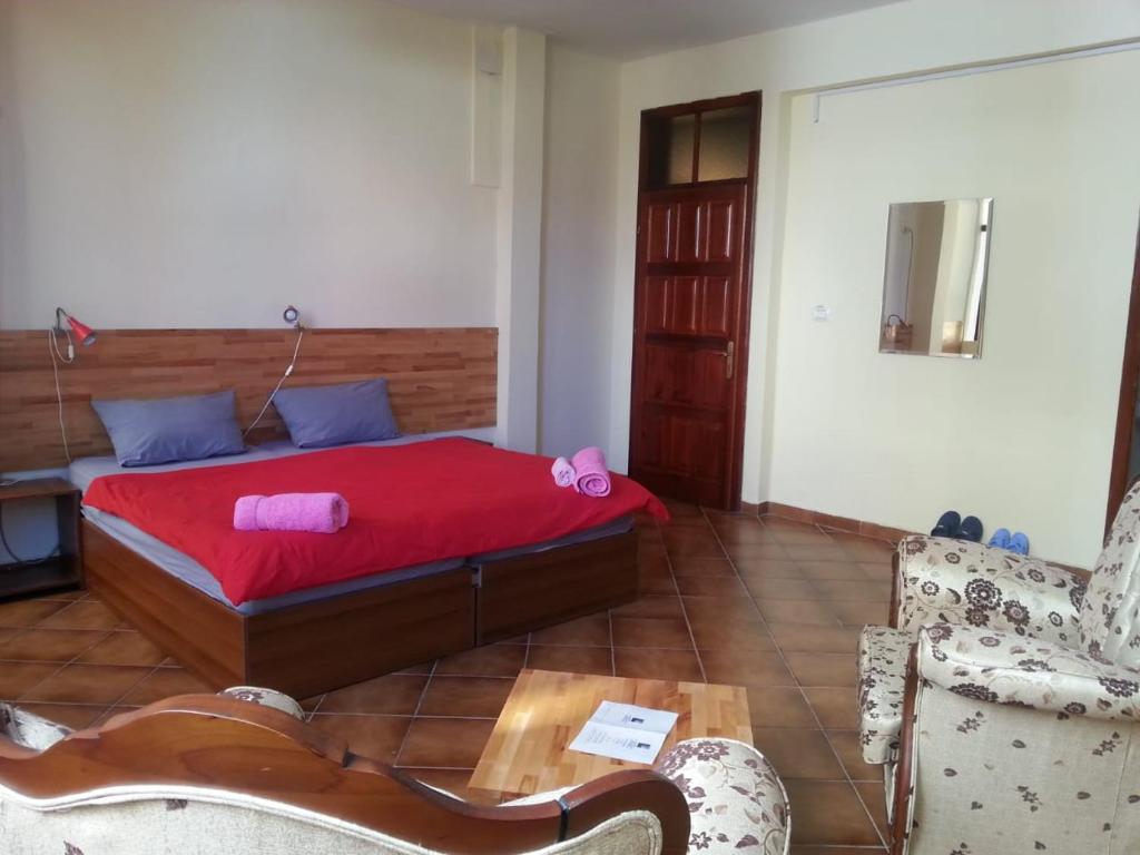 Zona de estar de Hotel Kurtabeg