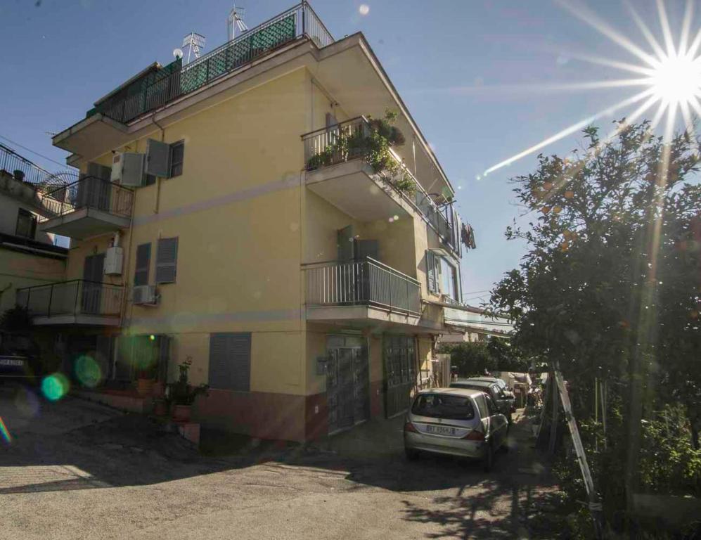 Budova, kde se bed and breakfast nachází