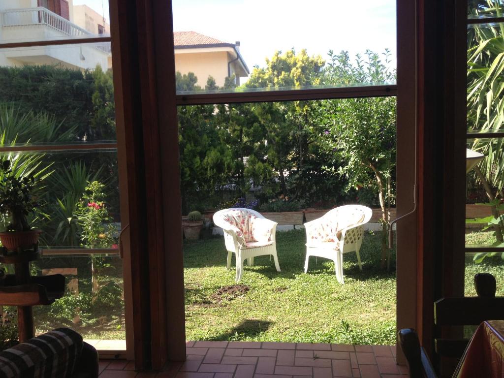 Zahrada ubytování B&B Solacium