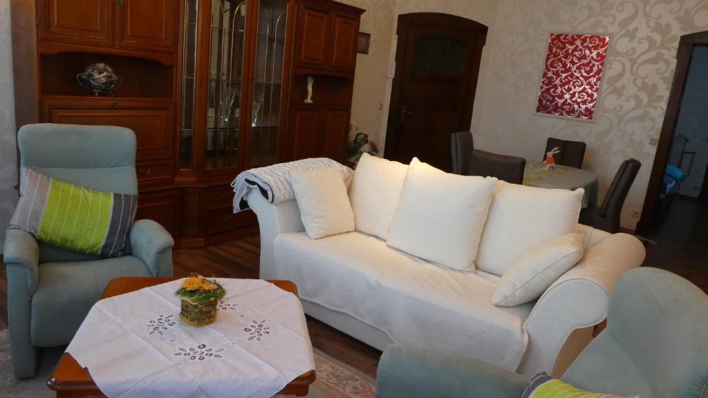 Posezení v ubytování Villa Charlotte