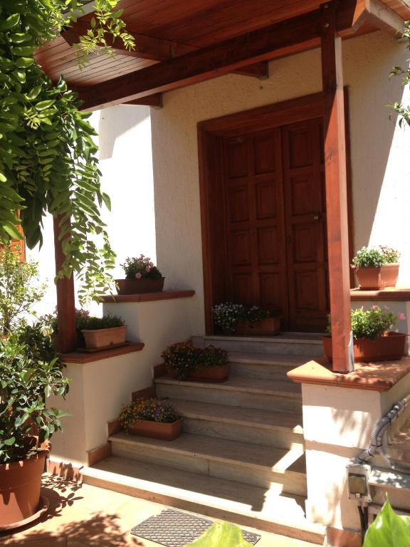 Zahrada ubytování B&B Solacium