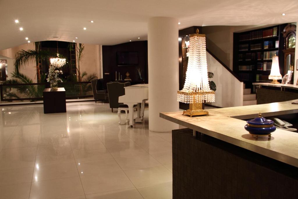 Posezení v ubytování Hotel Clara Luna