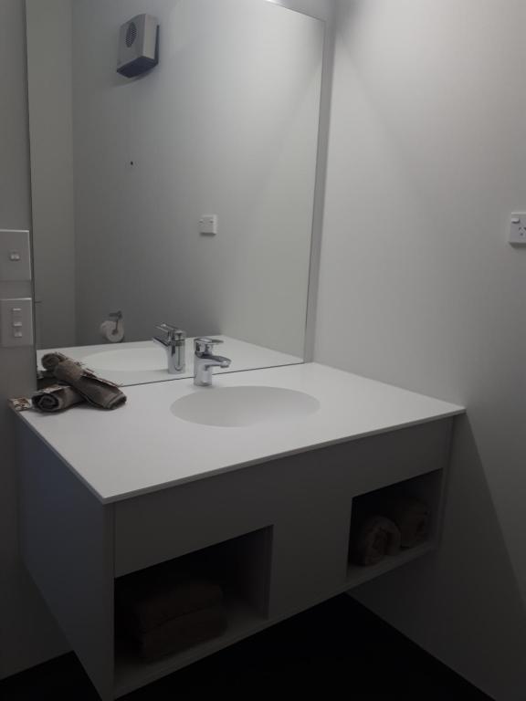 Koupelna v ubytování Northpark Motel