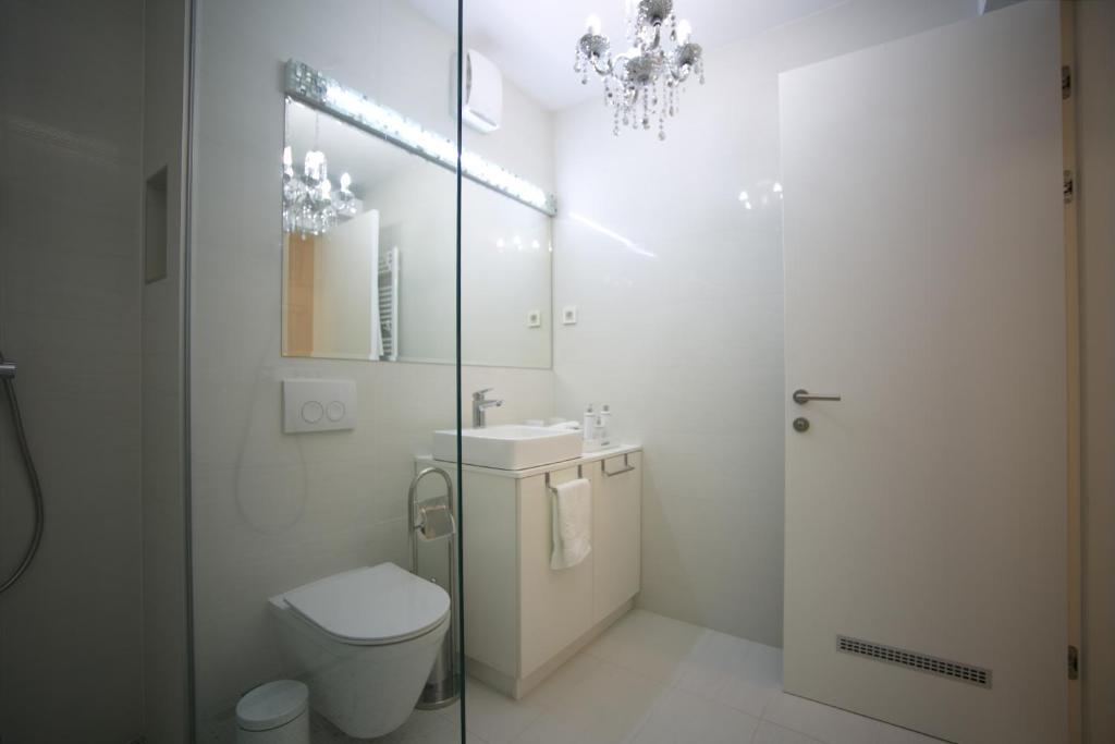Koupelna v ubytování Marquise luxury design apartments | Zagreb best apartments