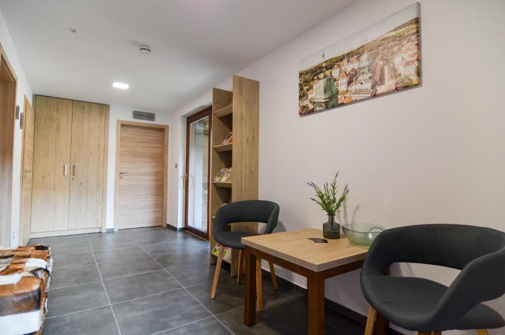 Posezení v ubytování Apartmány Málek